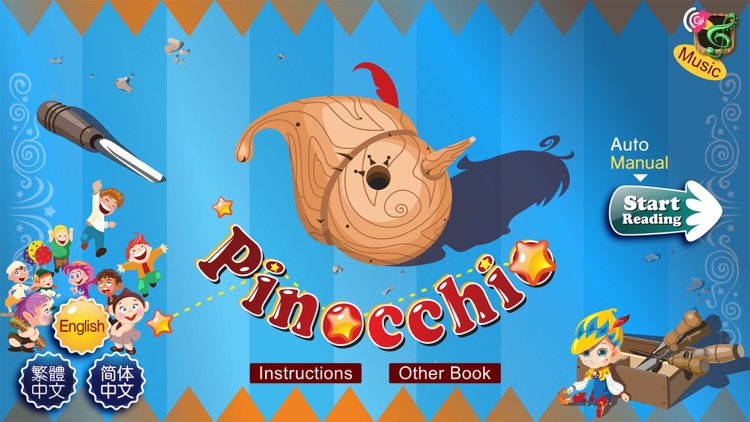 Pinocchio Story Book