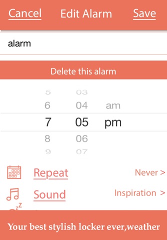 Night Stand HD - Free Music Alarm Clock with Weather & Sleep Timer screenshot 2