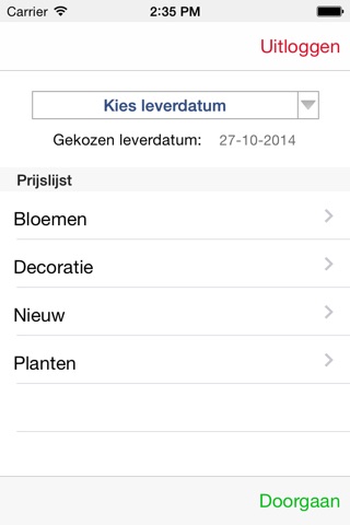 EasyflorApp screenshot 2