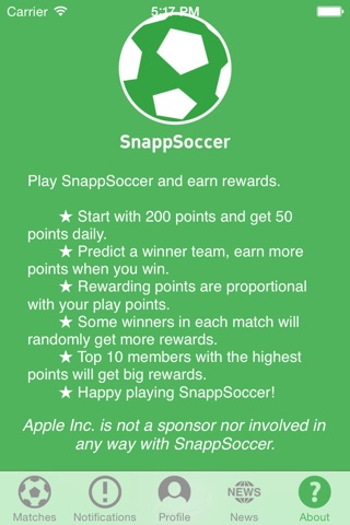 SnappSoccer screenshot 4