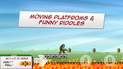 Screenshot from Commander Cool - 8-bit Retro Jump and Run