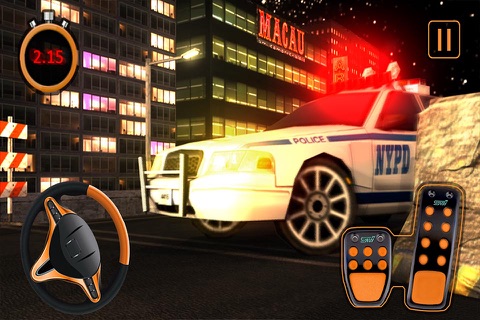 911 Police Car Driving School - Free Simulation Game for Kids screenshot 3