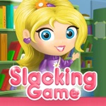 Slacking Library with Lucy Play a fun  free Kids Games App for Girls