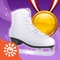 Win a medal in the winter figure skating competitions