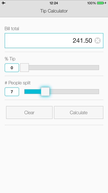 Tip Calculator App + screenshot-3