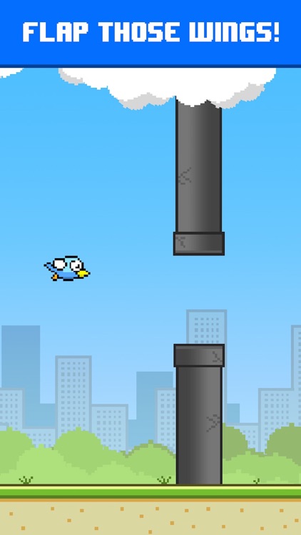 Blue Bird 2: Flappy Resurrection screenshot-0