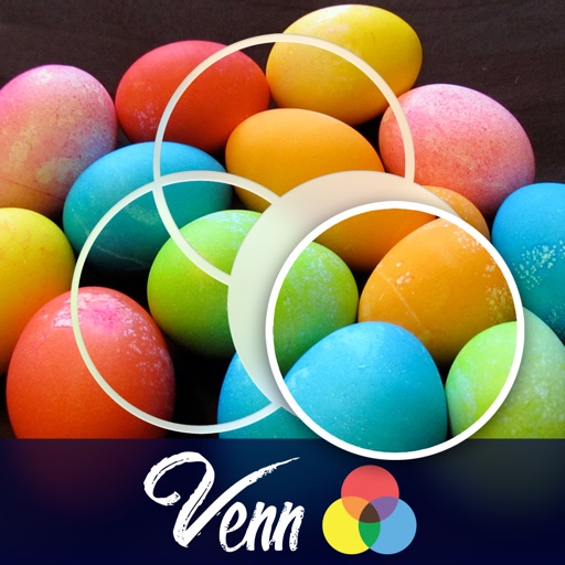Venn Easter: Overlapping Jigsaw Puzzles Icon