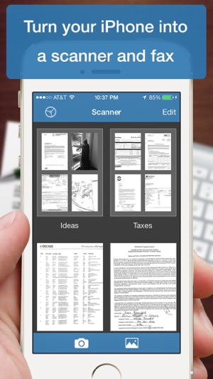 Scanner Deluxe - Scan and Fax Documents, Receipts, Business (圖1)-速報App