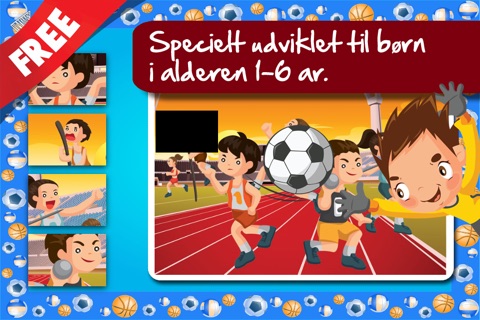 Free Shape Game Sports Cartoon screenshot 2