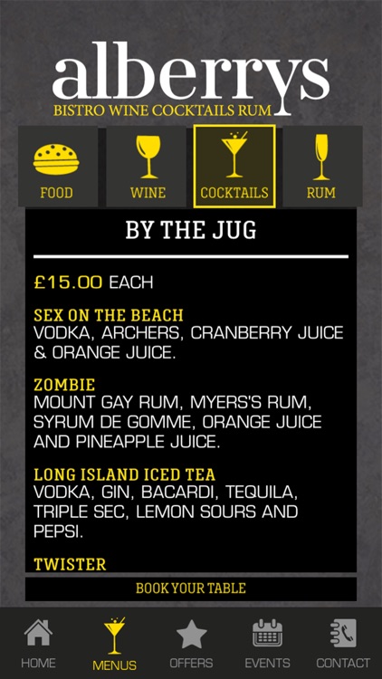 Alberrys Wine Bar screenshot-3