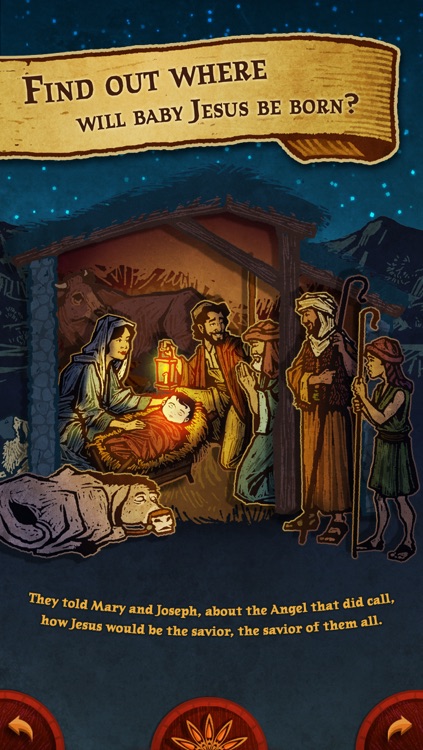 The Nativity Story - Popup Christmas Story about the Birth of Jesus Christ - Mini Edition