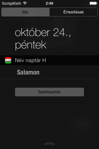 Név naptár H screenshot 4