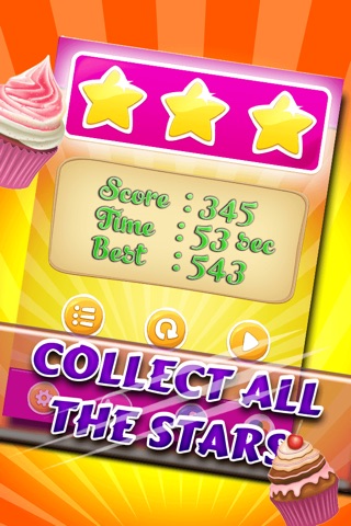 Cupcake Heaven Attack - The Delicious Cake Catch Game! screenshot 3