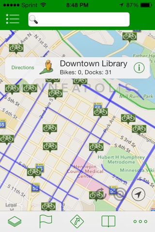 Minneapolis Bike App screenshot 3