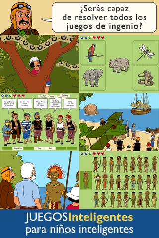 Smart Kids : Papuan Trap Puzzles & Adventures – Educational Games and Intelligent Thinking Activities to Improve Brain Skills for your Children, Family and School screenshot 3