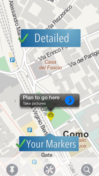 Lake Maggiore & Lake Como Travelmapp