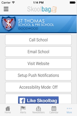 St Thomas School & Pre School Goodwood - Skoolbag screenshot 4
