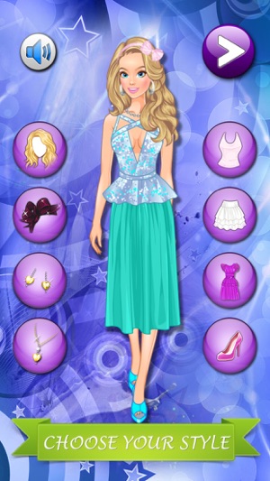 Blonde Girl Fashion Hairstyle. Dress up game for girls and k(圖2)-速報App