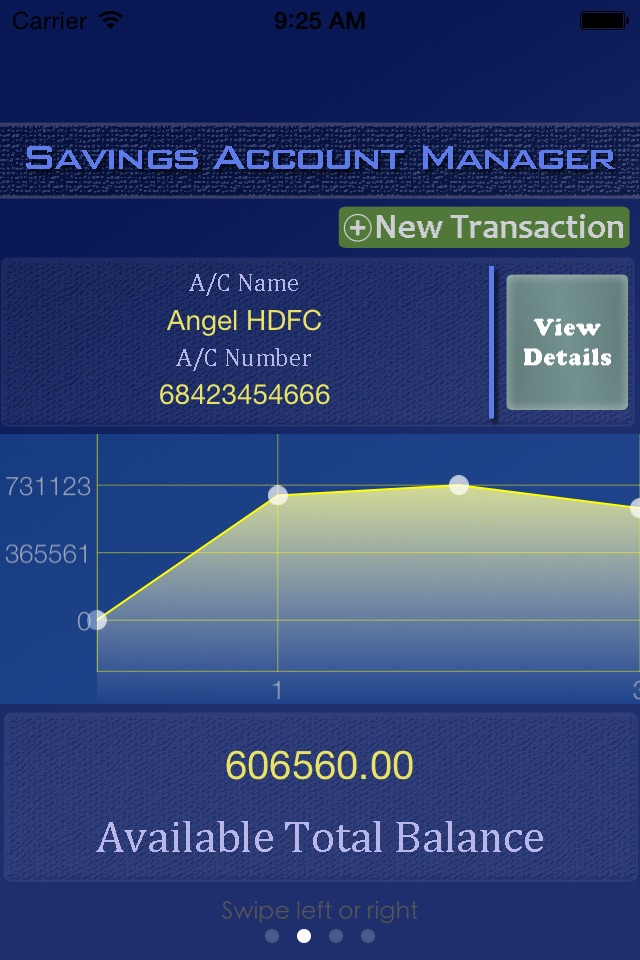 Savings Account Manager Lite screenshot 2