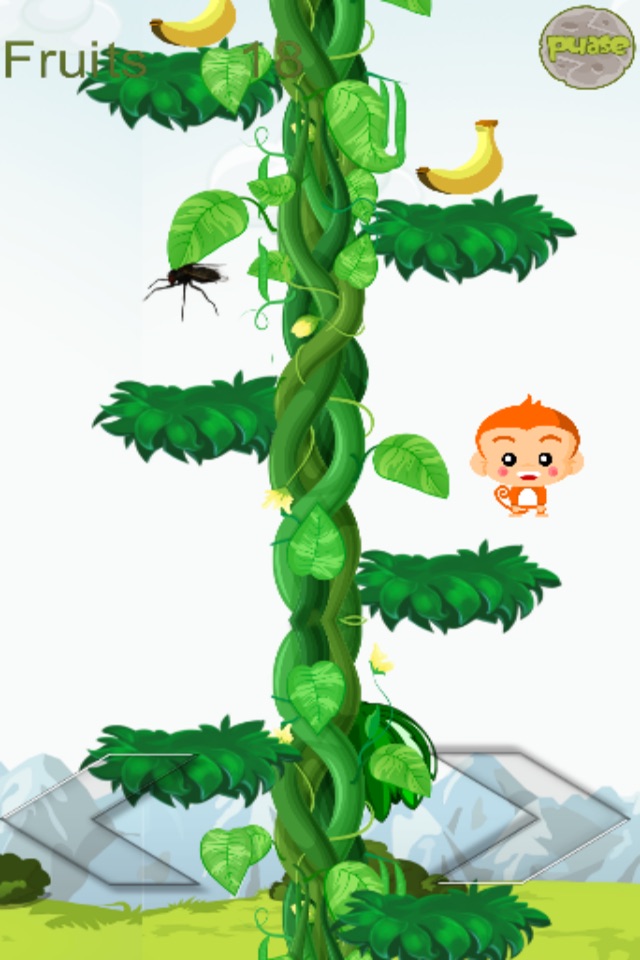 Monkey Jump For banana screenshot 2