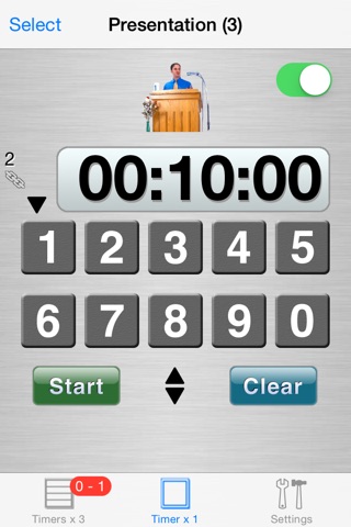 Easy UP/down Timers LITE screenshot 2