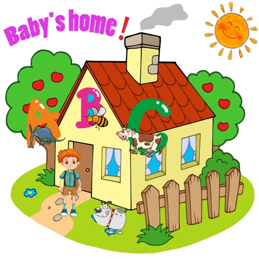Baby First Study Book Home Series Free Icon