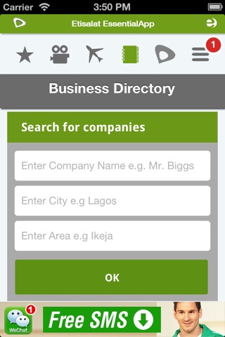 ETISALAT EssentialApp screenshot 4