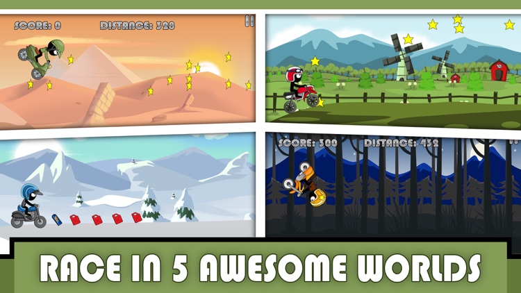 Stickman Bike Hill Race Free Addictive Rider Run on the App Store