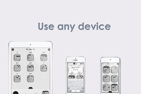 The Chord App : Guitar Chord Chart Builder For Professionals and Beginners screenshot 4