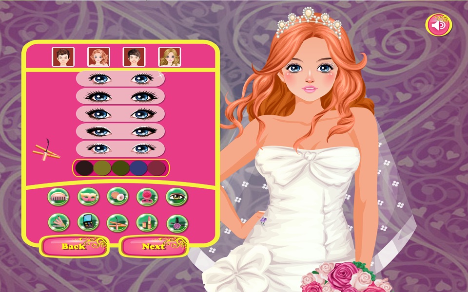 Happy Wedding- Dress up and make up game for kids who love wedding and fashion screenshot 2