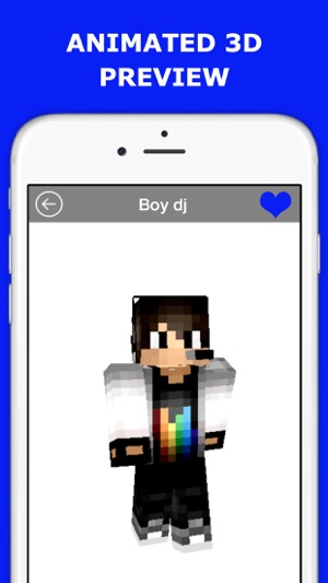 Animated Boy Skins for Minecraft PE FREE(圖2)-速報App