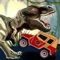 Drive down in the dinosaur jungle on the Dino Island with your monster jeep and escape the chasing dinosaur which follows you to your city and win