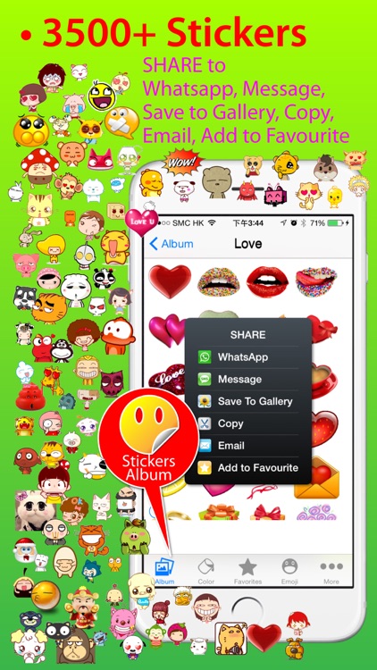Stickers Pro for iOS8 +Emoji Keyboard & Emoji Art
