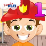 Fire Fighter Kid Goes to School First Grade Learning Games