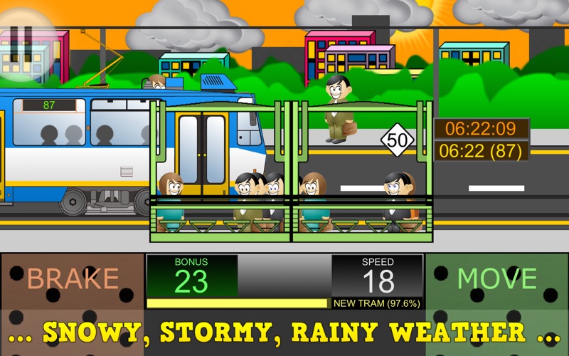 Tram Simulator 2D Premium - City Train Driver - Virtual Rail Driving Game thumbnail 3