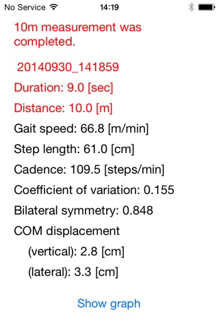 GaitAnalysis screenshot 4