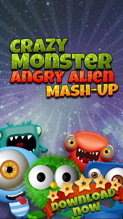 ‘ A Alien Monster Crazy Mash-Up – Free Puzzle Game