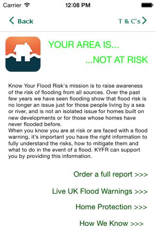 Flood Risk screenshot 2