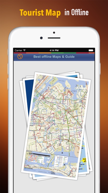 New York Tour: Best Offline Maps with StreetView and Emergency Help Info