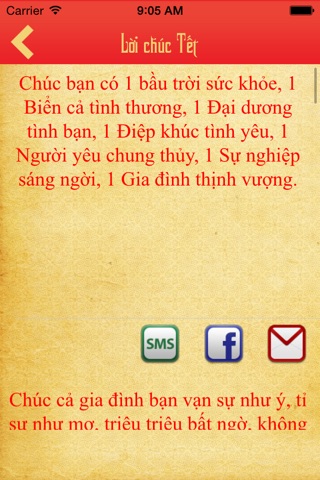 Chúc Tết - Tin Nhắn SMS Hay Câu Đối Đẹp Tết Bính Thân screenshot 4