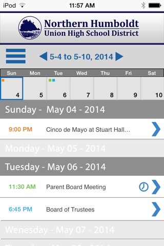 Northern Humboldt UHSD screenshot 2