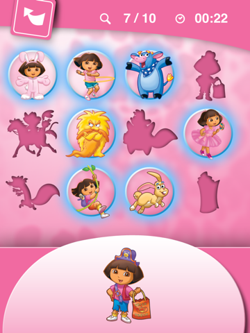 Speel met Dora iPad app afbeelding 2