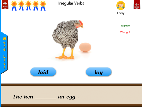 English Irregular Verbs Vocabulary Grammar Free - náhled