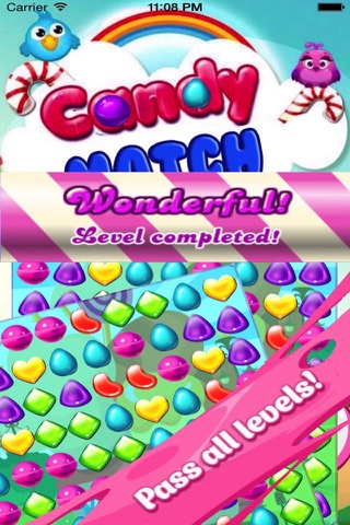 Candy Match Blitz-Amazing pop and match candies game for kids and girls screenshot 3