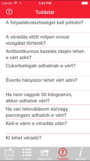 Véradás Vöröskereszt(圖4)-速報App