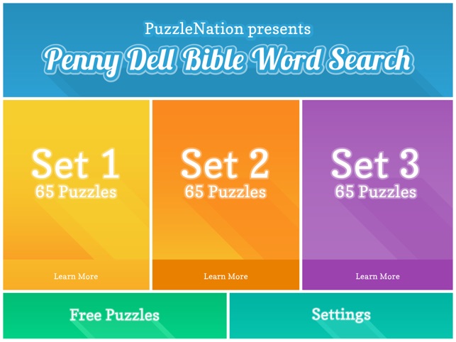 Penny Dell Bible Word Search