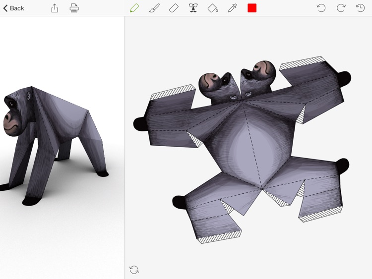 Foldify Zoo - Create & Print