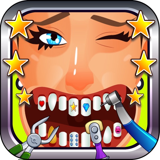 Celebrity Dentist HD - Fun Superstar Pou Dental Game Icon