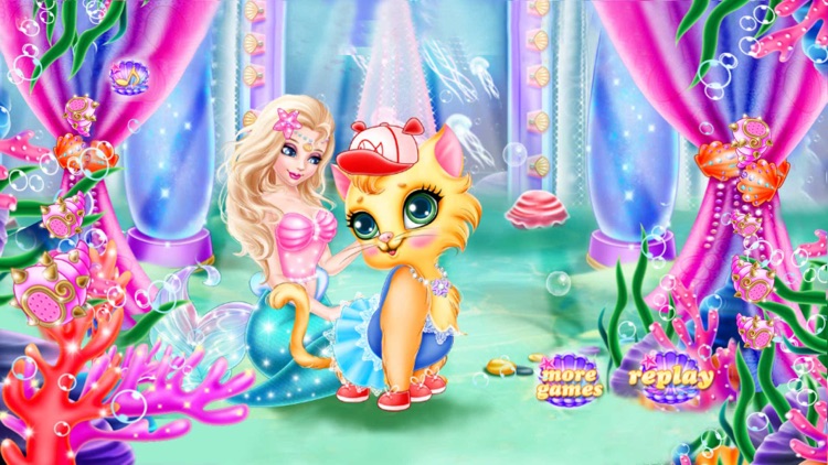 My Pet Cat Care : Fun Hair Salon & Makeover Games for Girls screenshot-4