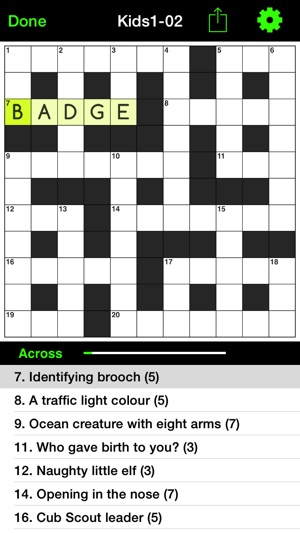 Crosswords for Kids 1(圖3)-速報App